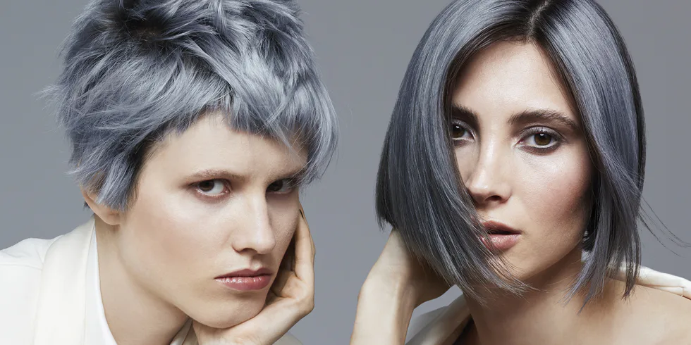 Ako sa schladiť v parnom lete? Staňte sa mrazivou kráskou s popolavými metalickými farbami na vlasy